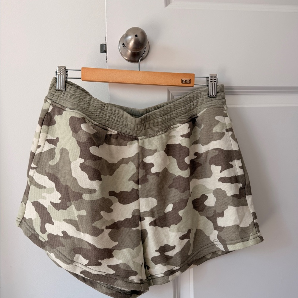 Camo Sweat Shorts